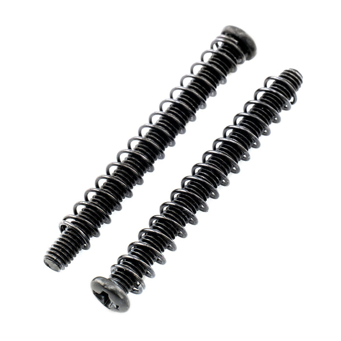 Part of musiclily pro metric m3 35mm steel saddle intonation screws and springs set for imported electric guitar bass bridge mx2947 6mx2949 6p