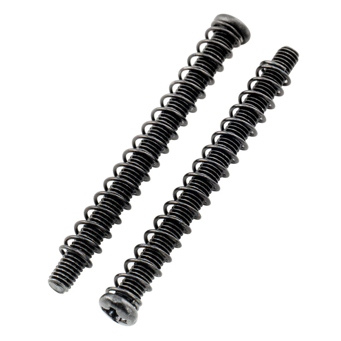 Musiclily Pro Metrische M3x40mm Stahl Sattelintonationsschrauben und Federsatz für importierten E - Bass - Steg, Set von 6