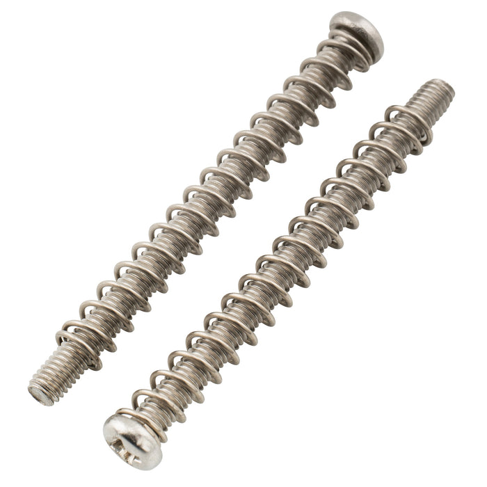 Part of musiclily pro metric m3 40mm steel saddle intonation screws and springs set for imported electric bass bridge mx2948 6mx2950 6p