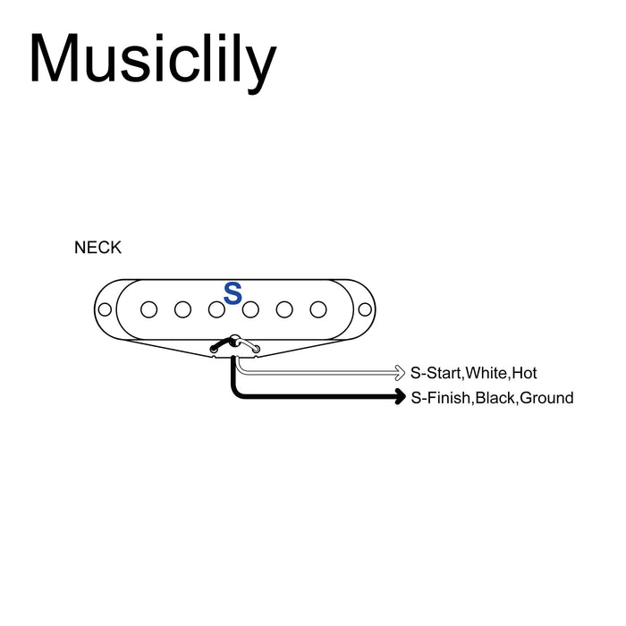 Artec SSA-12 Vintage Style Staggered Single Coil Pickups MX2955 MX2956 MX2957 MX2958 Wiring Diagram