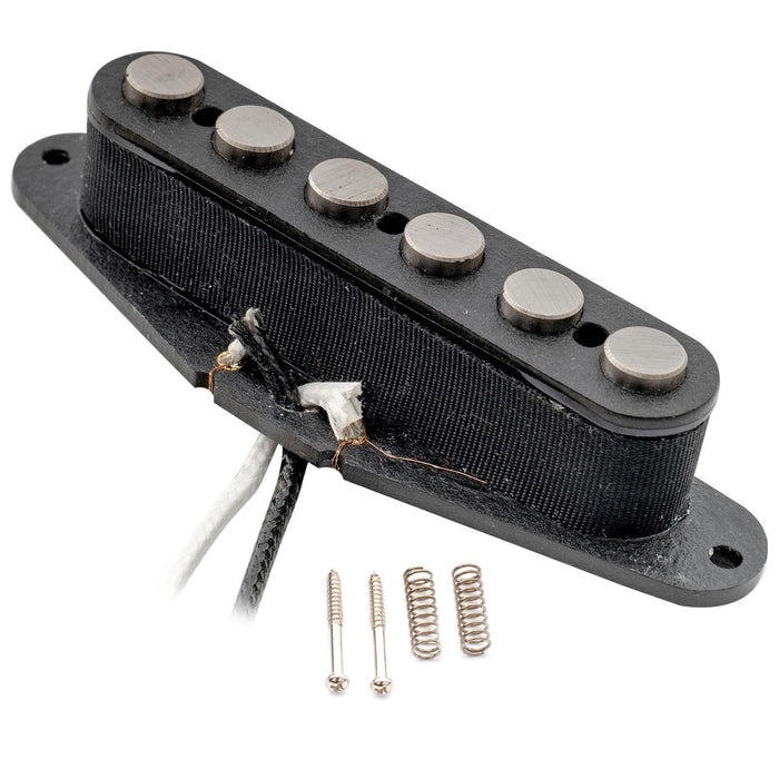 artec tfa65 alnico 5 big pole piece neck pickup 8k for tele style electric guitar mx2961bkp details
