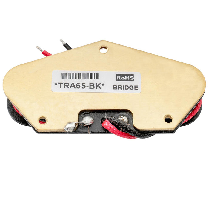 Part of artec tra65 alnico 5 big pole piece bridge pickup 7k for tele style electric guitar mx2962bk