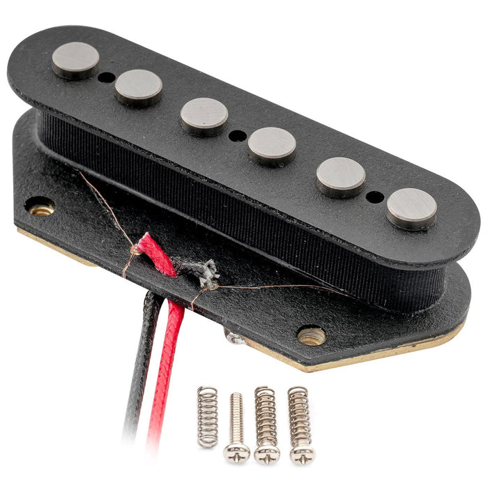 artec tra65 alnico 5 big pole piece bridge pickup 7k for tele style electric guitar mx2962bk details