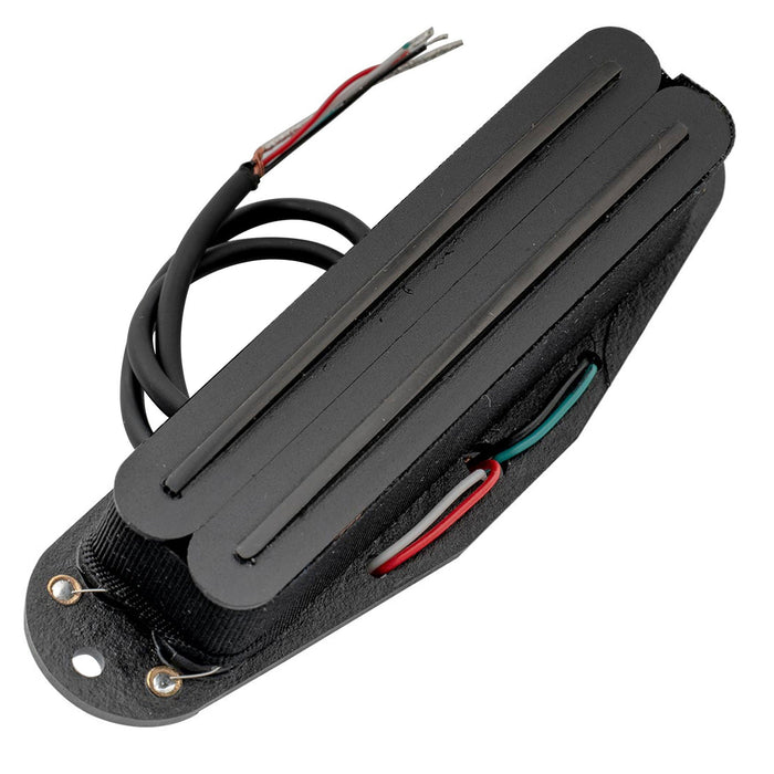 artec sba73 alnico 5 rail blade humbucker all position pickup 12k for strat style electric guitar mx2964bk