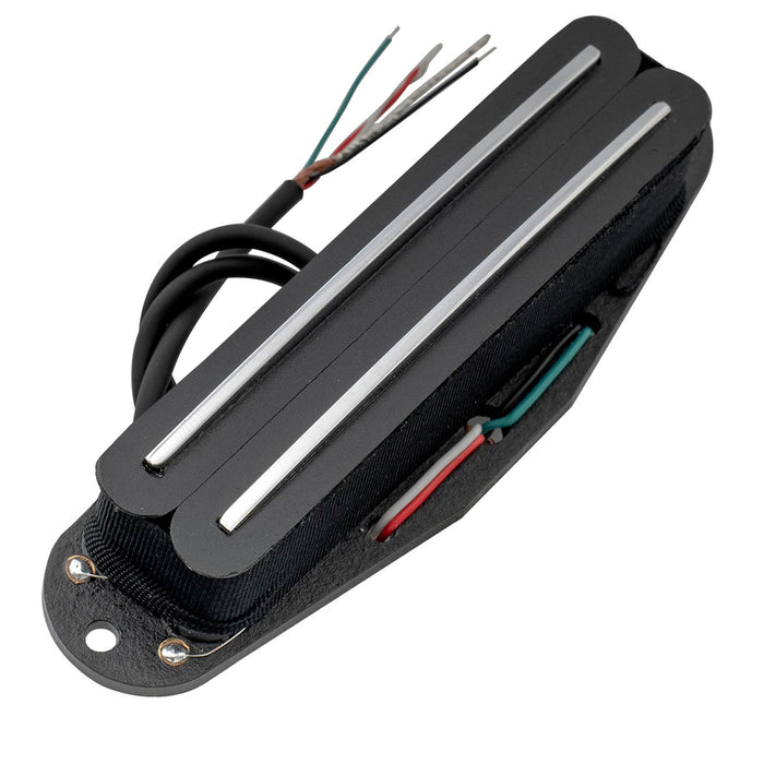 artec sba73 alnico 5 rail blade humbucker all position pickup 12k for strat style electric guitar mx2964bk, chrome