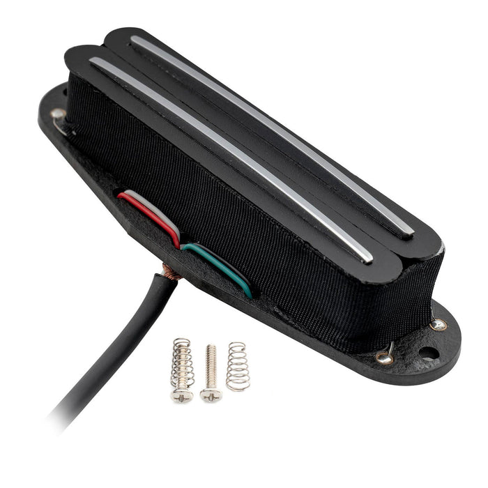 Artec SBA73 Alnico 5 Rail Blade Humbucker All Position Pickup 12K for Strat Style Electric Guitar