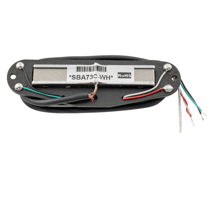 Artec SBA73 Alnico 5 Rail Blade Humbucker All Position Pickup 12K for Strat Style Electric Guitar