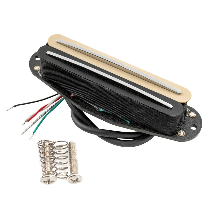 Artec SBA73 Alnico 5 Rail Blade Humbucker All Position Pickup 12K for Strat Style Electric Guitar