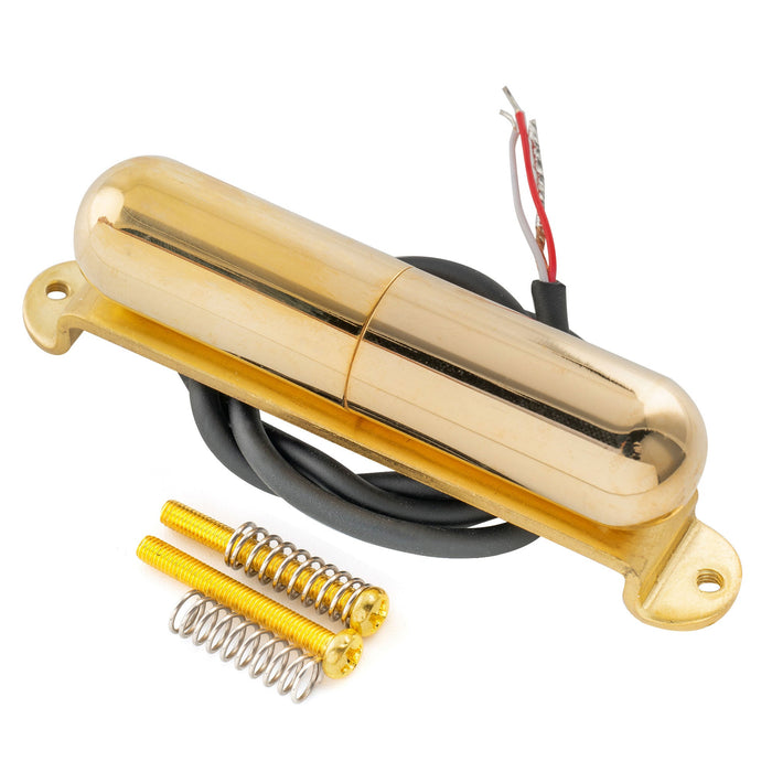 Pastilla intermedia de bobina simple Artec LSA70R Alnico 5 estilo lápiz labial con bobinado inverso de 7.5K para guitarra eléctrica estilo Strat