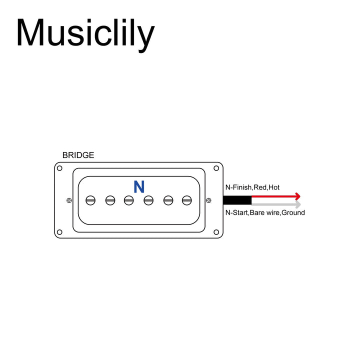 Size of artec sha66 alnico 5 splendor p90 style humbucker sized single coil bridge pickup 8 8k for lp style electric guitar mx2970cr