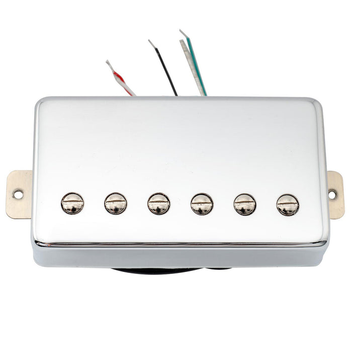 artec lpa210 alnico 5 covered standard humbucker neck pickup 8 4k for lp style electric guitar mx2971bk, gold