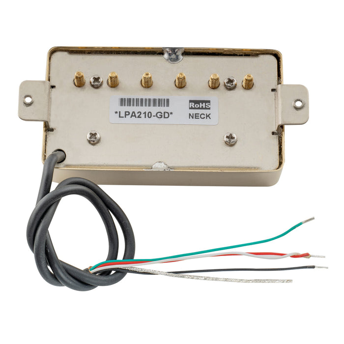 Artec LPA210 Alnico 5 Covered Standard Humbucker Neck Pickup 8.4K para Guitarra Elétrica Estilo LP