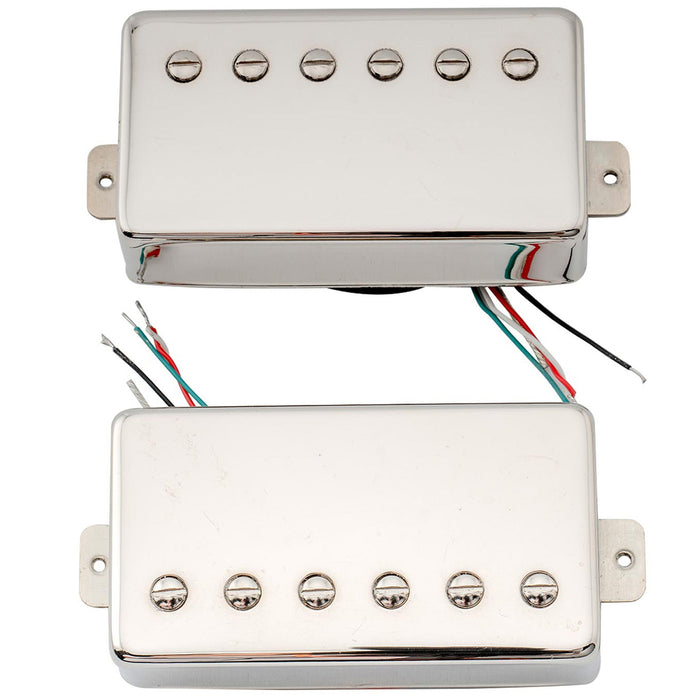 Artec LPA210 Alnico 5 Covered Standard Humbucker Neck Bridge Pickups Set for LP Style Electric Guitar