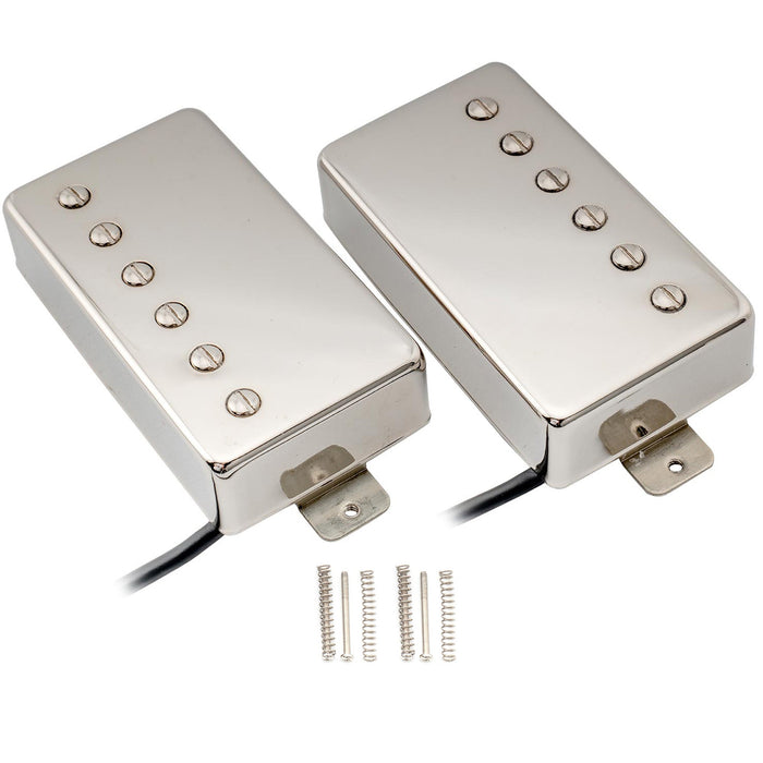 Artec LPA210 Alnico 5 Covered Standard Humbucker Neck Bridge Pickups Set for LP Style Electric Guitar
