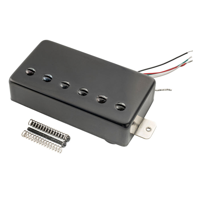 artec lpa210 alnico 5 covered standard humbucker bridge pickup 16 8k for lp style electric guitar mx2972bk details