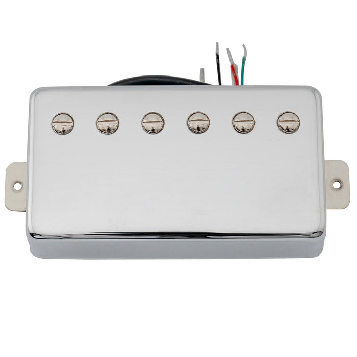 artec lpa210 alnico 5 covered standard humbucker bridge pickup 16 8k for lp style electric guitar mx2972bk, gold