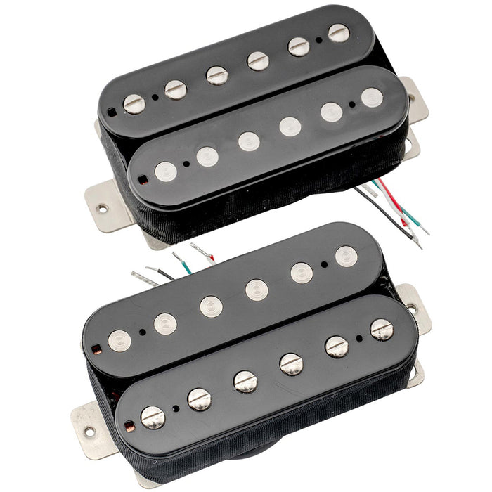 artec hba115 alnico 5 uncovered standard humbucker electric guitar neck bridge pickups set mx2973bkmx2974bk