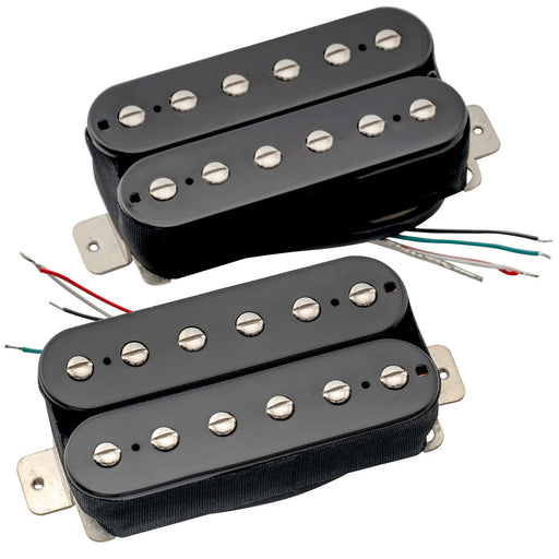 artec hbba tbn alnico 5 uncovered standard humbucker electric guitar neck bridge pickups set mx2975bkmx2976bk