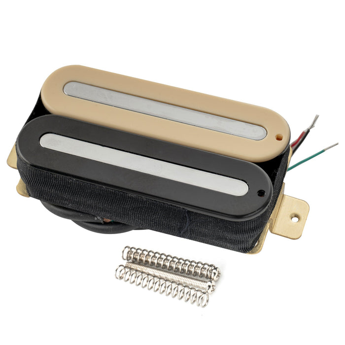 Pastilla de mástil de guitarra eléctrica Artec HXTN Super Power Rail Blade Ceramic Humbucker de 10 000 rpm