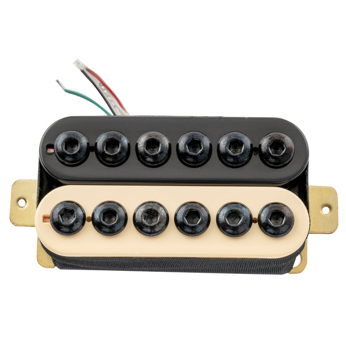Artec HIVB Invader Style Uncovered Adjustable Hexagonal Poles Ceramic Humbucker Electric Guitar Neck Pickup 8.4K