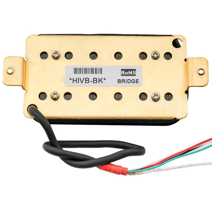 Part of artec hivb invader style uncovered adjustable hexagonal poles ceramic humbucker electric guitar bridge pickup 16 8k mx2980bk
