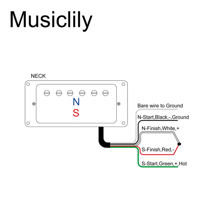 Size of artec vh59a vintage tone covered alnico 5 humbucker neck pickup 7 4k for lp style electric guitar mx2981cr