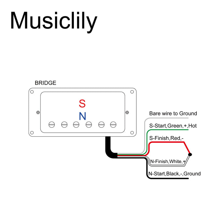 Size of artec vh59a vintage tone covered alnico 5 humbucker bridge pickup 8 4k for lp style electric guitar mx2982cr