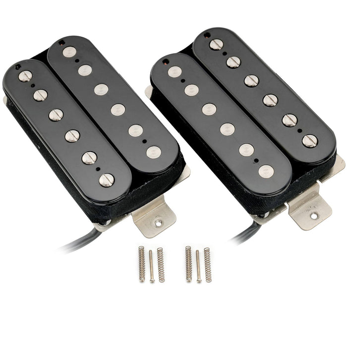 artec vh rock a alnico 5 uncovered humbucker electric guitar neck bridge pickups set mx2983bkmx2984bk details