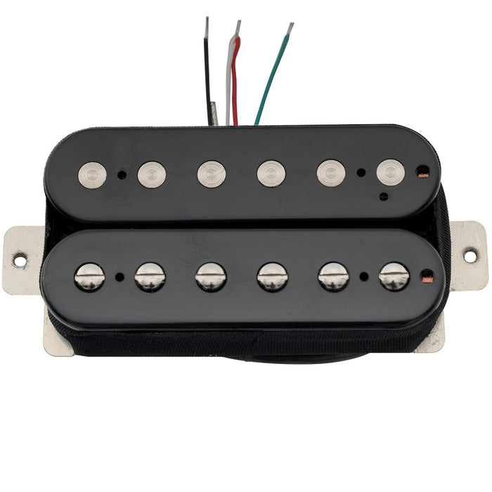 detail of artec vh rock a alnico 5 uncovered humbucker electric guitar neck pickup 8 6k mx2983bk