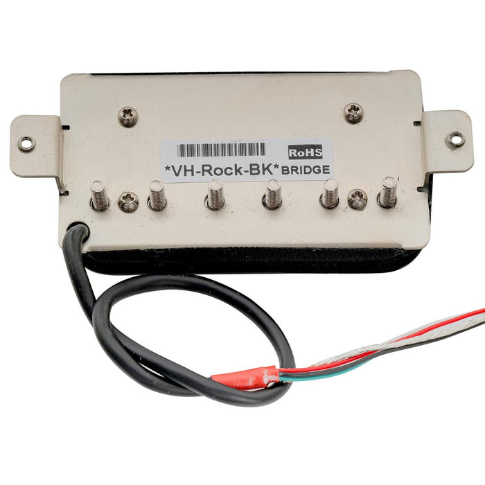 Part of artec vh rock a alnico 5 uncovered humbucker electric guitar bridge pickup 11 6k mx2984bk