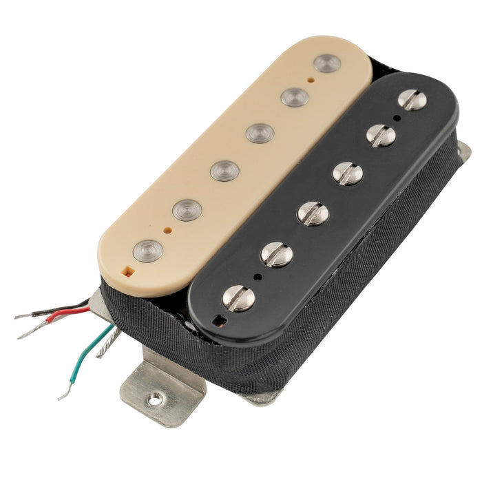 artec vh rock a alnico 5 uncovered humbucker electric guitar bridge pickup 11 6k mx2984bk, Zebra