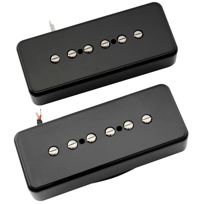 artec asa90 alnico 5 soapbar type p90 single coil pickup electric guitar neck bridge pickups set 7 5k mx2989bkmx2990bk