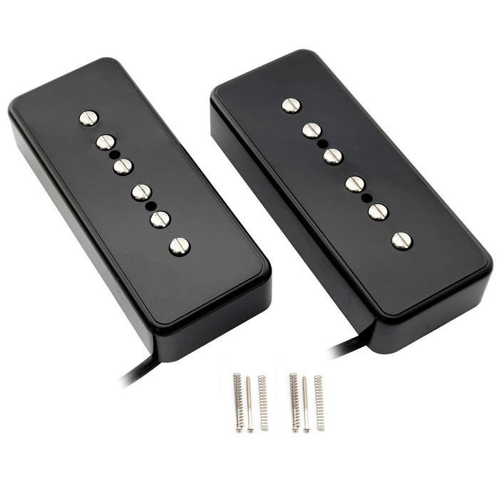 artec asa90 alnico 5 soapbar type p90 single coil pickup electric guitar neck bridge pickups set 7 5k mx2989bkmx2990bk details