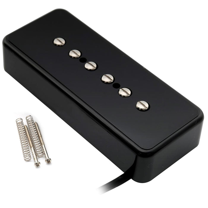 artec asa90 alnico 5 soapbar type p90 single coil pickup electric guitar neck pickup 7 5k mx2989bkp details