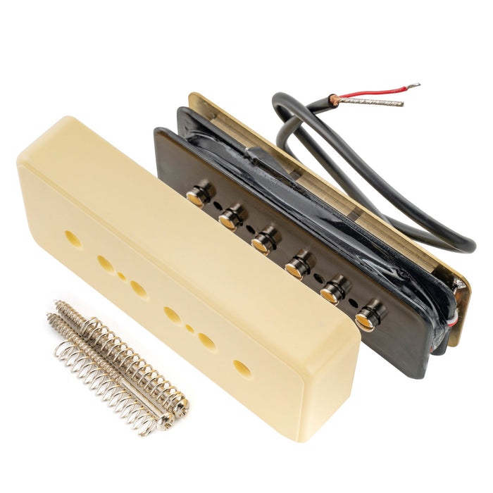 Artec ASA90 Alnico 5 Soapbar Type P90 Single Coil Pickup Electric Guitar Bridge Pickup 7.5K