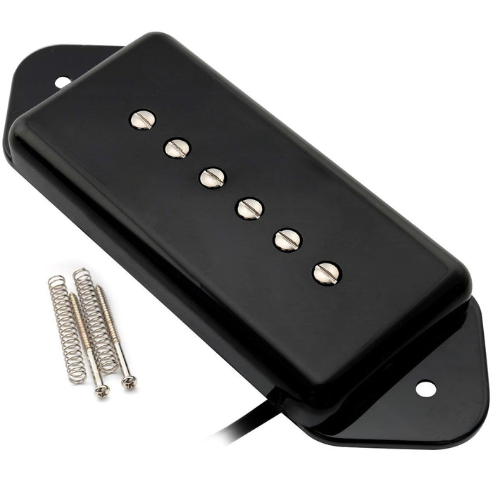 artec asa91 alnico 5 dog ear p90 single coil pickup electric guitar neck pickup 7 5k mx2991bkp details