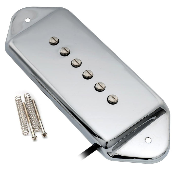 artec asa92 alnico 5 dog ear p90 single coil pickup front pickup 7 5k for es330 casino style electric guitar mx2993cr details