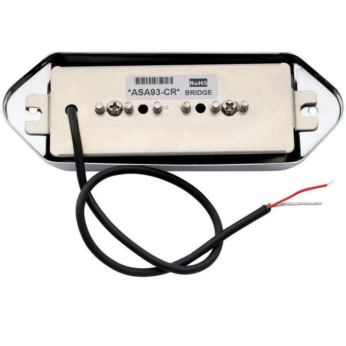 Part of artec asa93 alnico 5 dog ear p90 single coil pickup rear pickup 7 5k for es330 casino style electric guitar mx2994cr