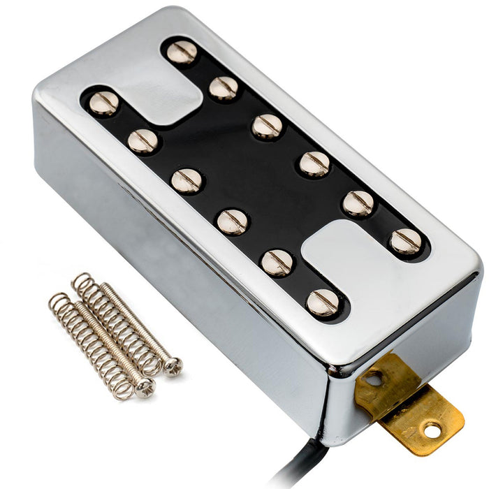 artec mvh6a alnico 5 neo traditional h filtertron style humbucker electric guitar neck pickup 6k mx2997cr details