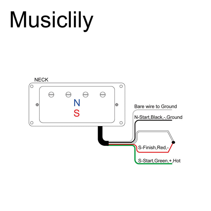 Size of artec mvba4 alnico 5 covered humbucker neck pickup 8 6k for lp or epi style 4 string electric bass mx3002cr
