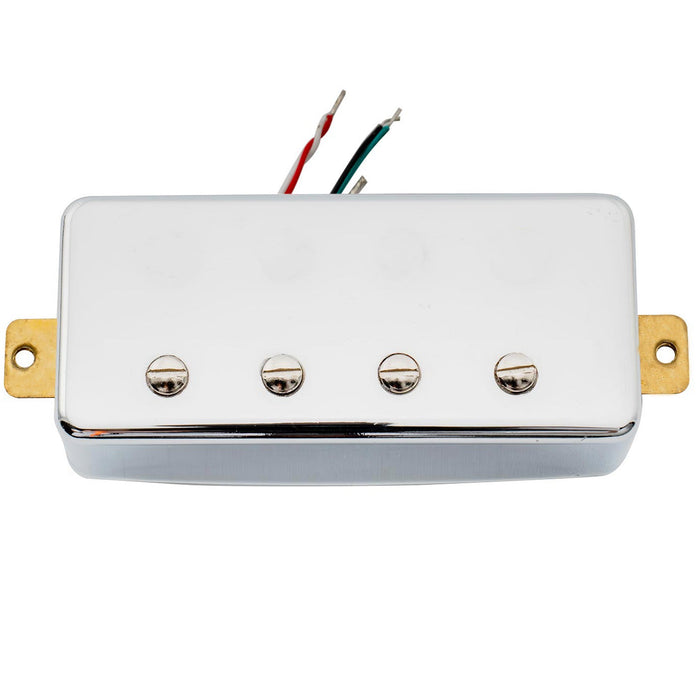 detail of artec mvba4 alnico 5 covered humbucker bridge pickup 8 6k for lp or epi style 4 string electric bass mx3003cr