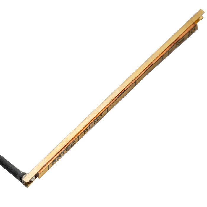 detail of artec pg607 transducer ceramic piezo pickup for 6 12 string acoustic guitar 55mm x 2 6mm mx3005