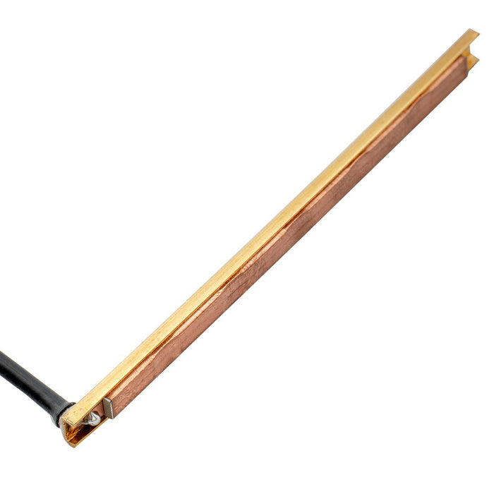 detail of artec pg637 transducer ceramic piezo pickup for 6 12 string acoustic guitar 55mm x 4 3mm mx3006