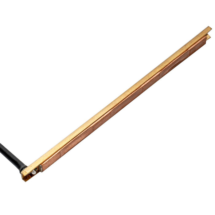 detail of artec pg437 transducer ceramic piezo pickup for 4 string acoustic bass 57mm x 4 3mm mx3009