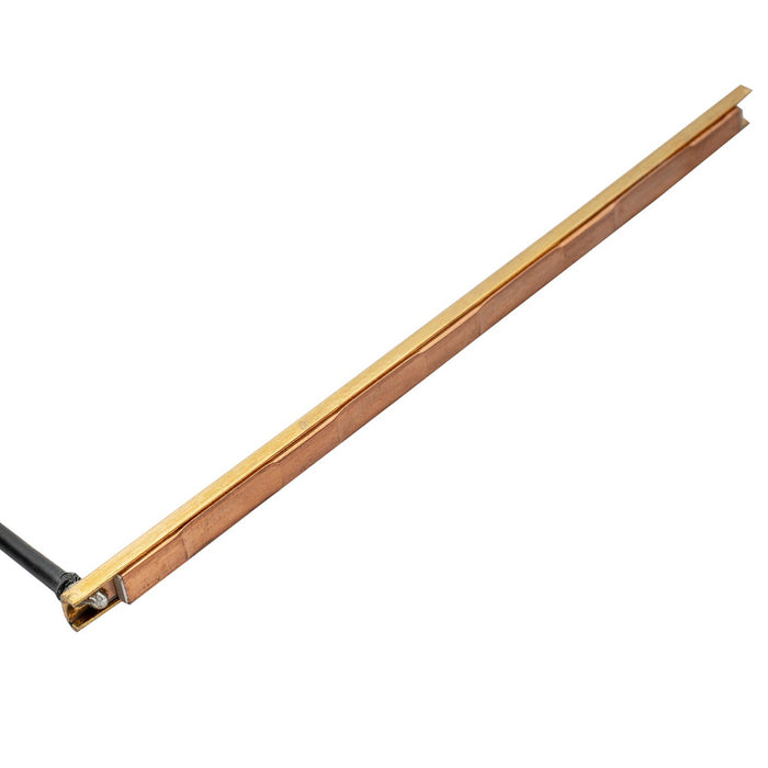 detail of artec pg537 transducer ceramic piezo pickup for 5 string acoustic bass 72mm x 4 3mm mx3011