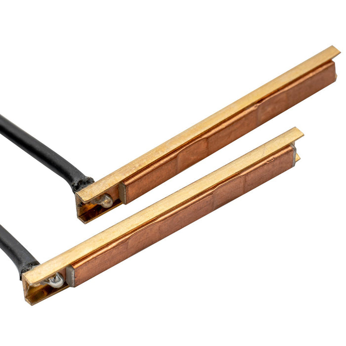 detail of artec pg333 2 separated transducer ceramic piezo pickup for 3 3 split bridge acoustic guitar 4 3mm mx3014