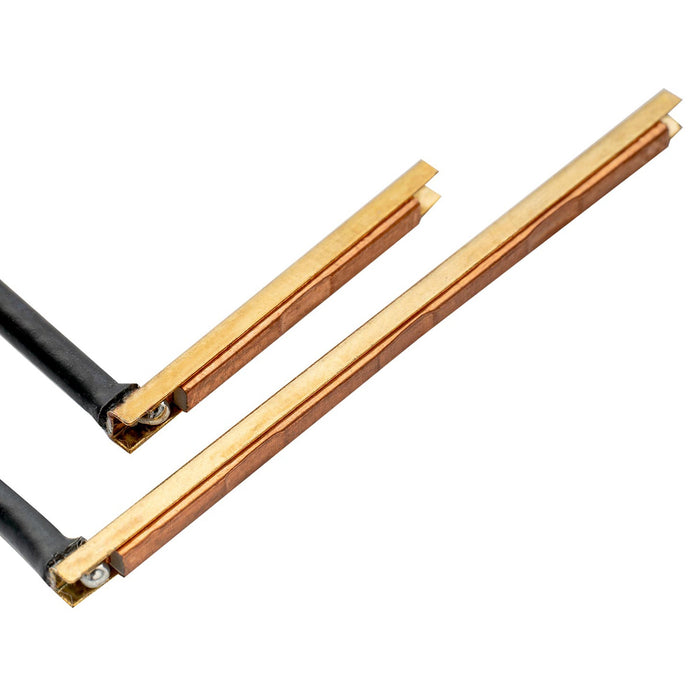 detail of artec pg402 2 separated transducer ceramic piezo pickup for 4 2 split bridge acoustic guitar 2 6mm mx3016