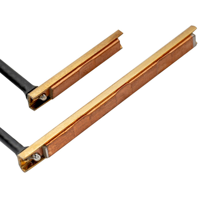 detail of artec pg432 2 separated transducer ceramic piezo pickup for 4 2 split bridge acoustic guitar 4 3mm mx3017