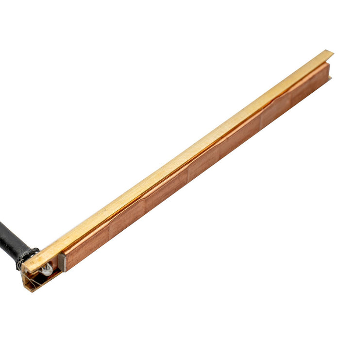 detail of artec pg437m mandolin transducer ceramic piezo pickup 38mm x 4 3mm mx3019