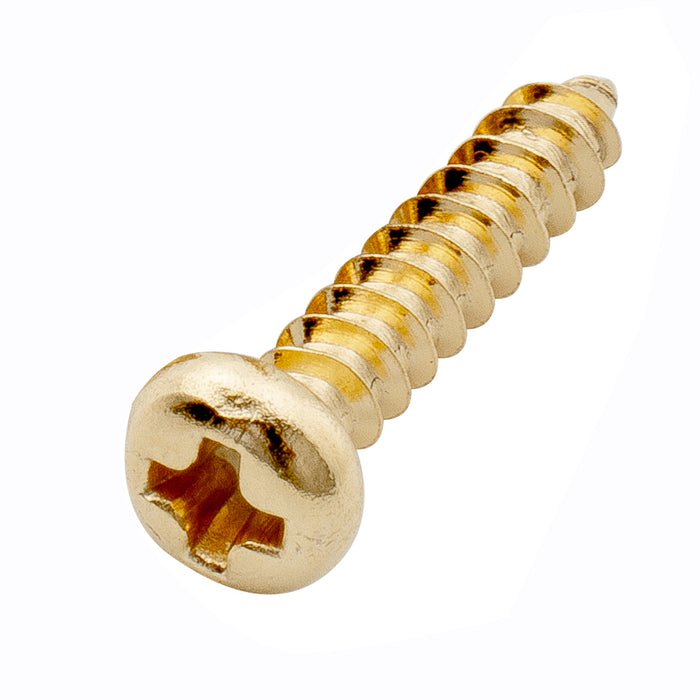 musiclily ultra 2 1x10mm stainless steel pan head mounting screws for acoustic electric guitar bass tuners machine heads mx3030p